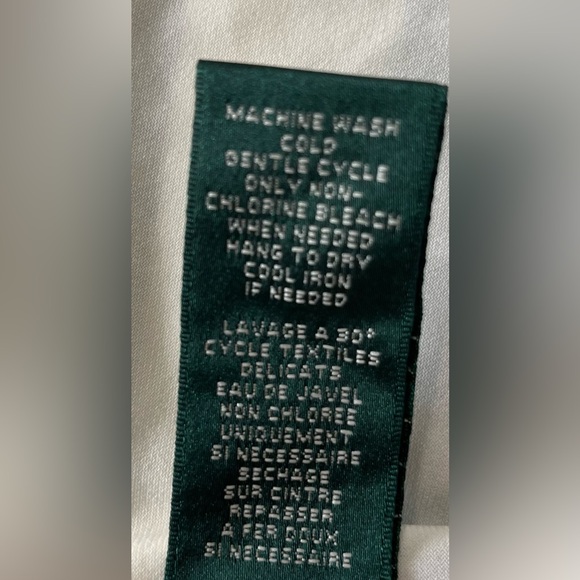 Ralph Lauren Navy & White Striped Tie-Waist Midi Dress - Picture 7 of 12